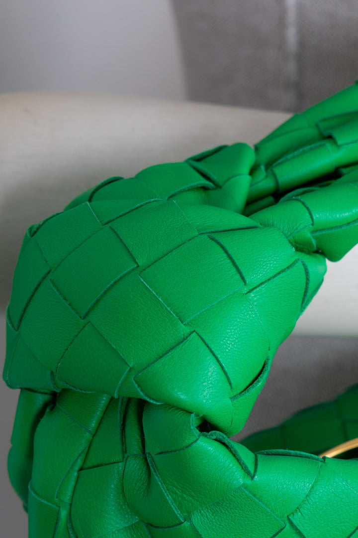 BOTTEGA VENETA Mini Jodie Intrecciato Parakeet