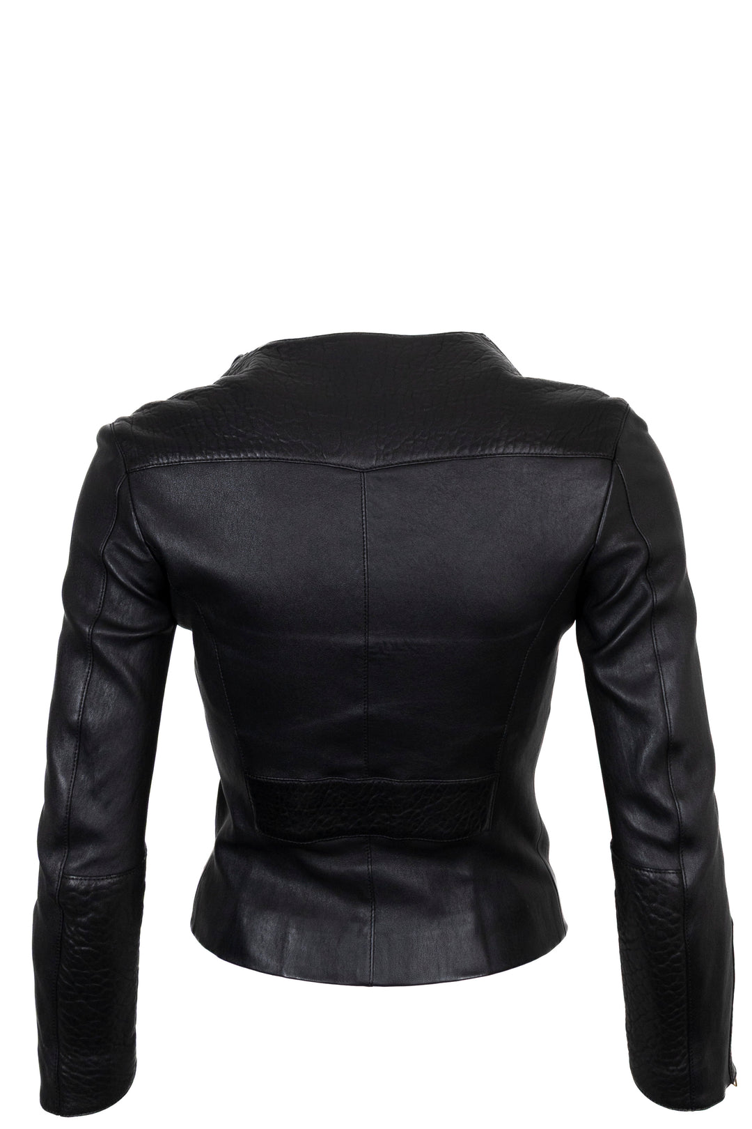 LOUIS VUITTON Biker Jacket Leather Black