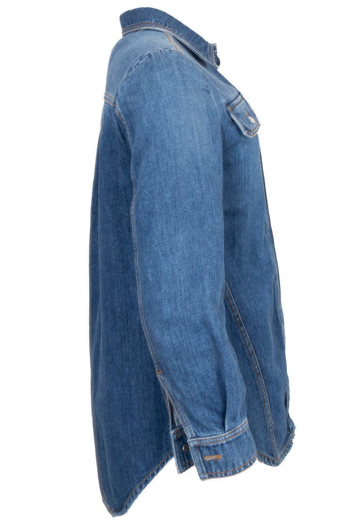 ALEXANDER MCQUEEN Overshirt Denim Blue