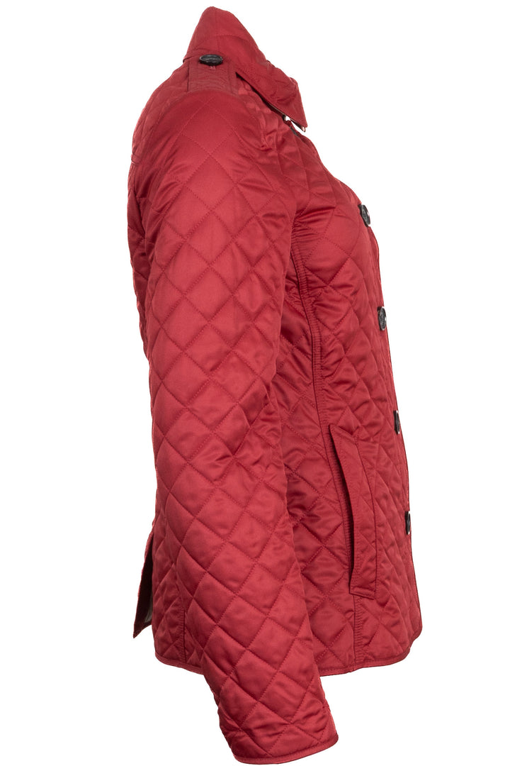 BURBERRY Quilted Jacket Nylon Red