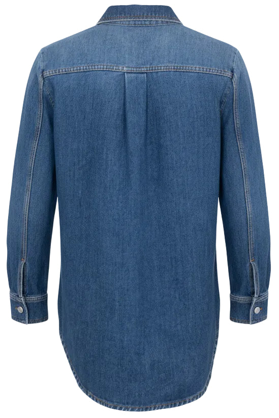 ALEXANDER MCQUEEN Overshirt Denim Blue