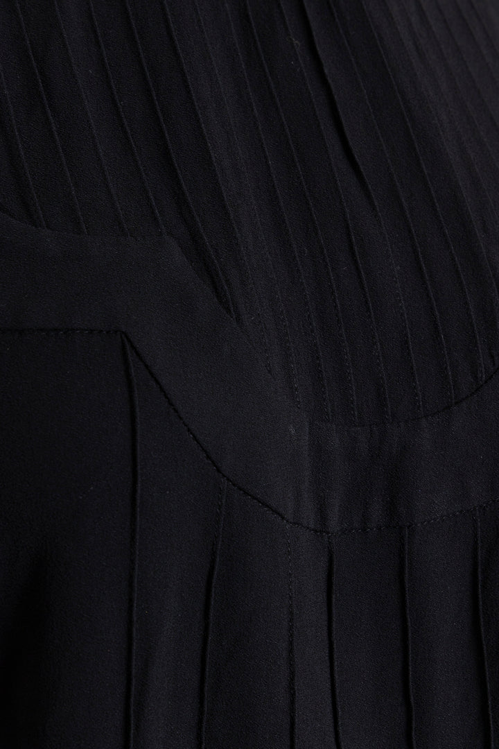PRADA 2017 High Neck Dress Viscose Black