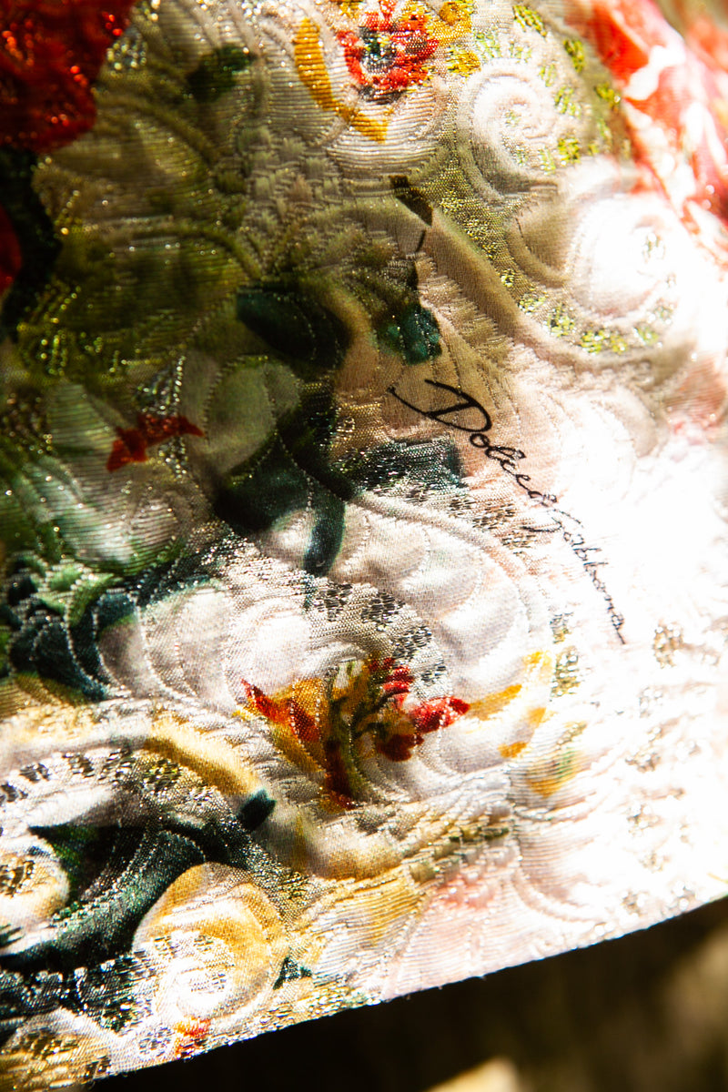 DOLCE&GABBANA Jacquard Floral Shorts Multicolor