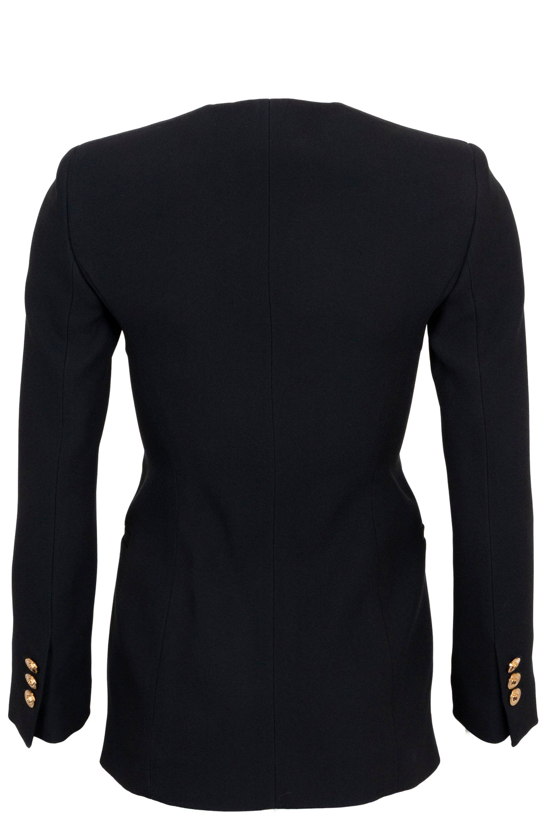 VERSACE Keyhole Blazer Black
