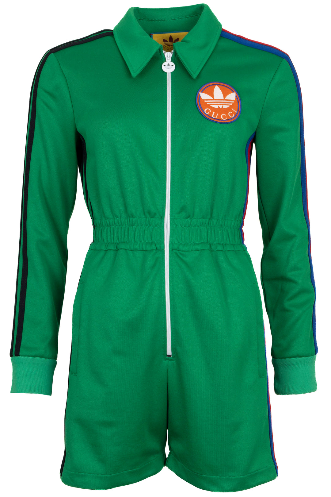 GUCCI x ADIDAS Logo Jumpsuit Green
