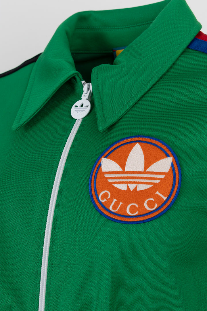 GUCCI x ADIDAS Logo Jumpsuit Green