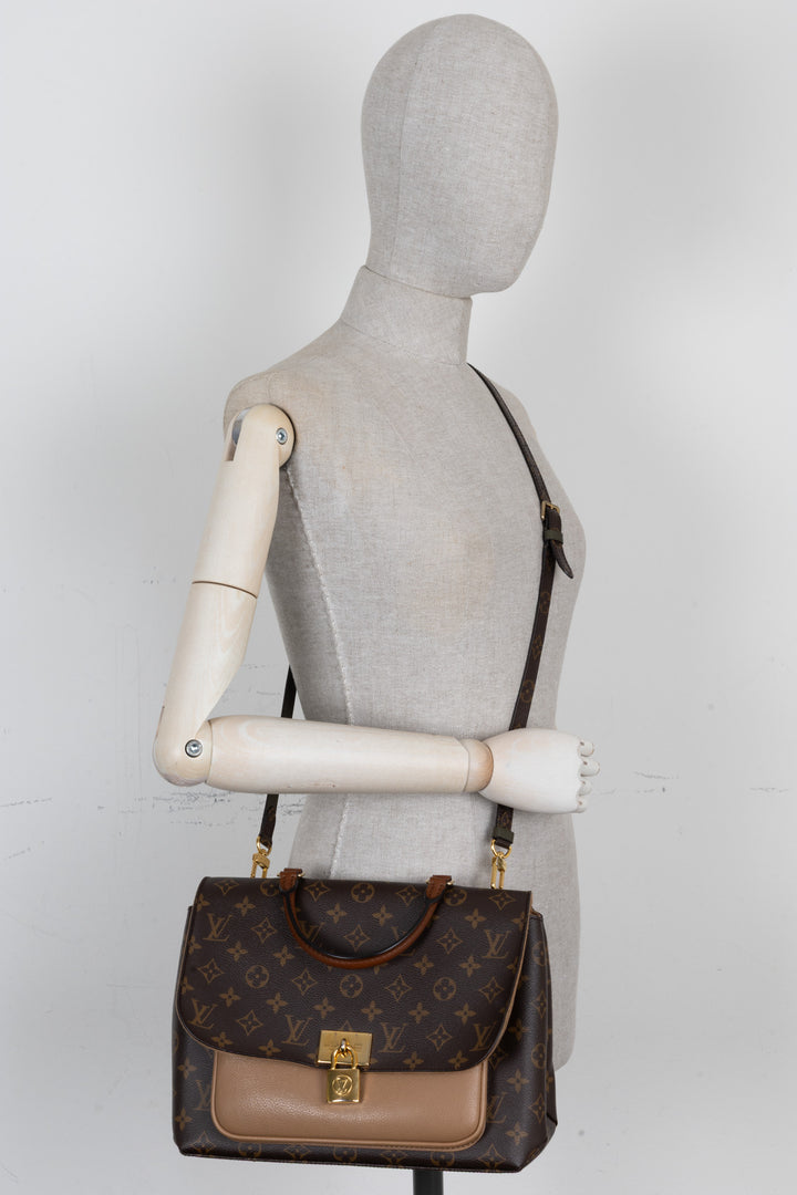 LOUIS VUITTON Marignan Bag MNG Canvas Sesame