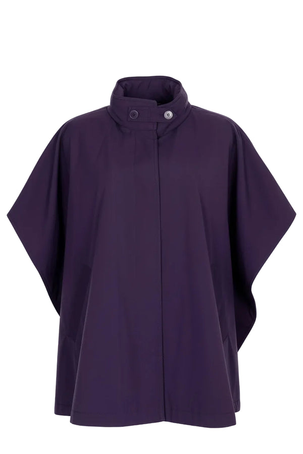 LORO PIANA Système orageux Cape de pluie violette