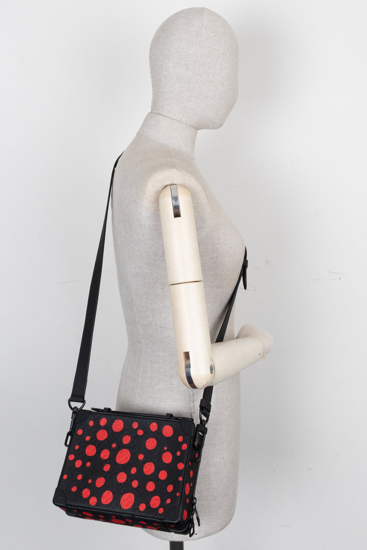 LOUIS VUITTON x YAYOI KUSAMA Soft Trunk Dots Red Black