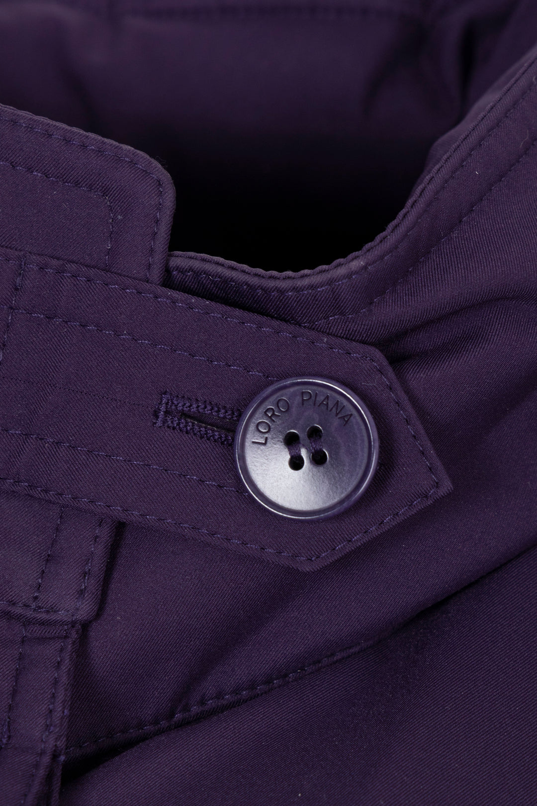 LORO PIANA Storm System Rain Cape Purple