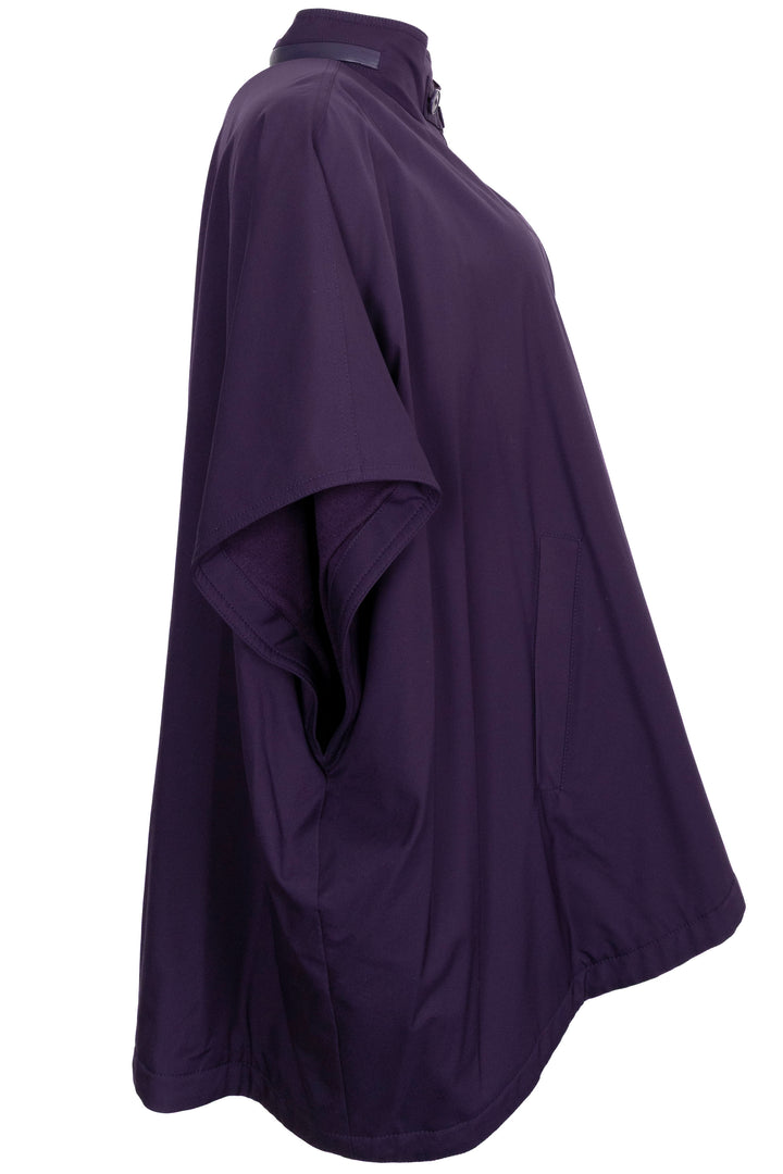 LORO PIANA Storm System Rain Cape Purple