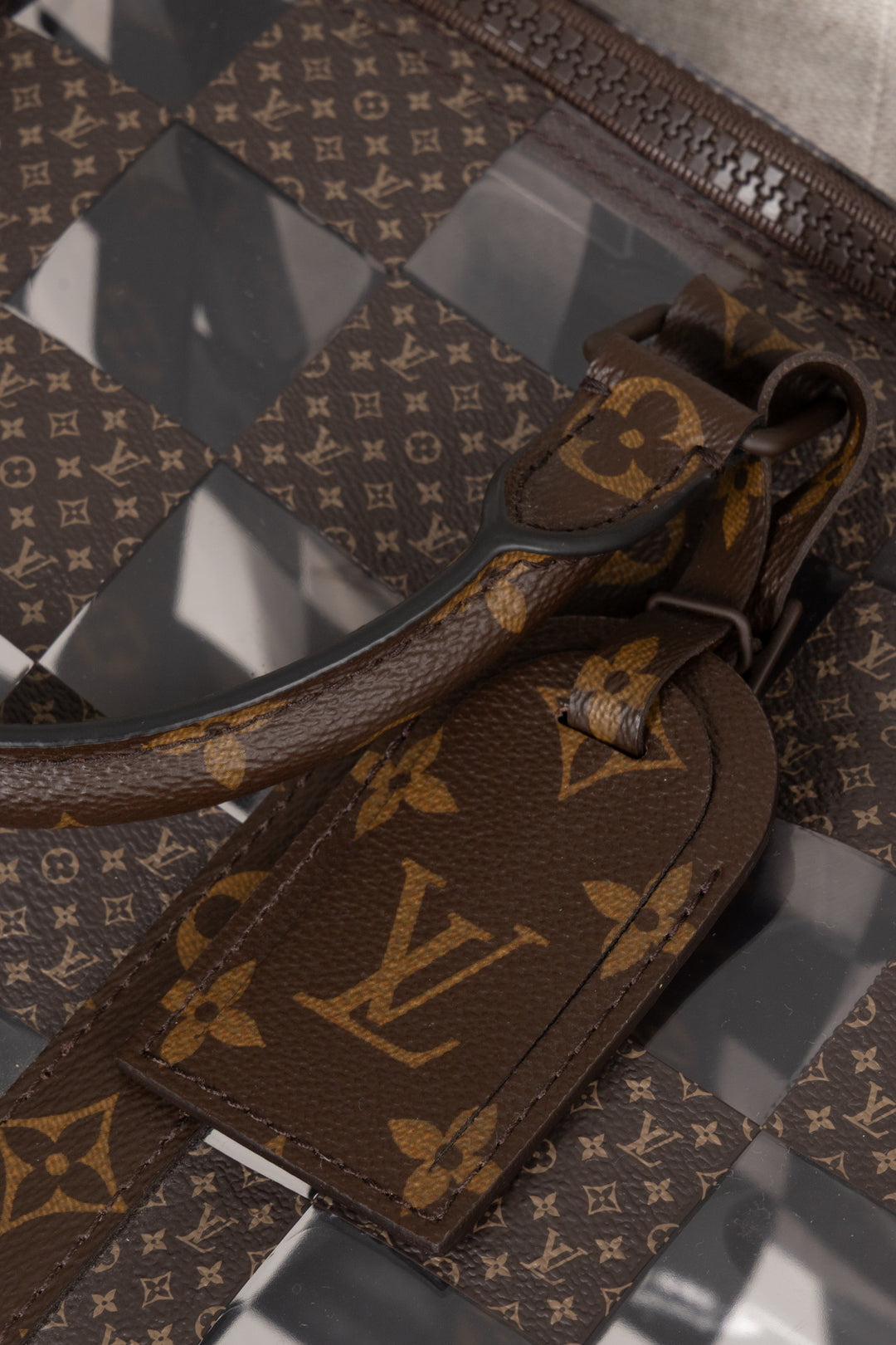 LOUIS VUITTON Chess Keepall 50 Bandouliere