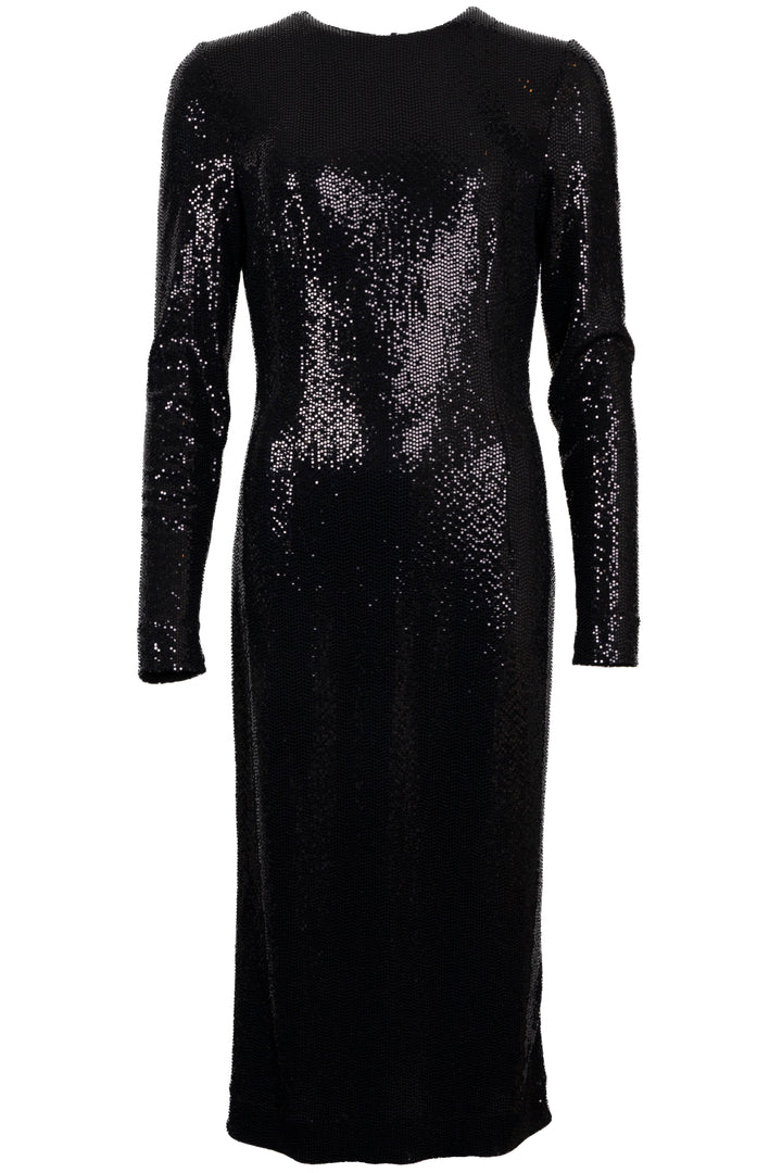 Robe à paillettes DOLCE & GABBANA noire
