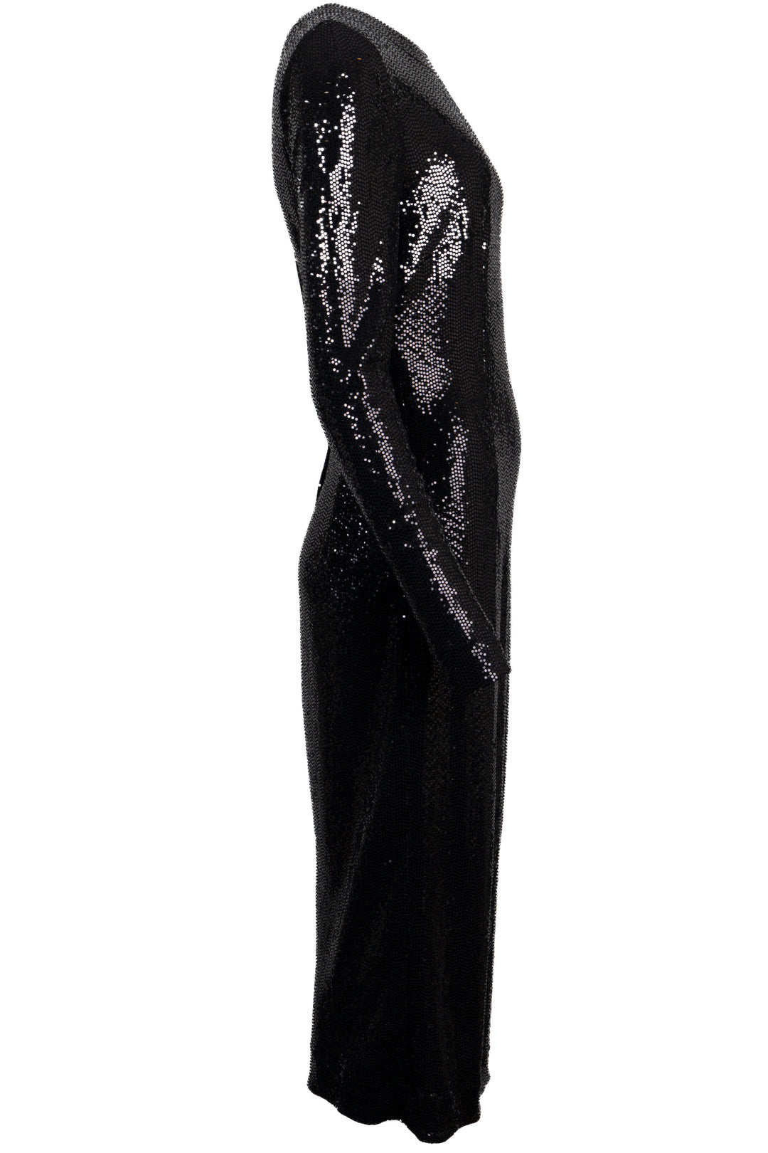 Robe à paillettes DOLCE & GABBANA noire
