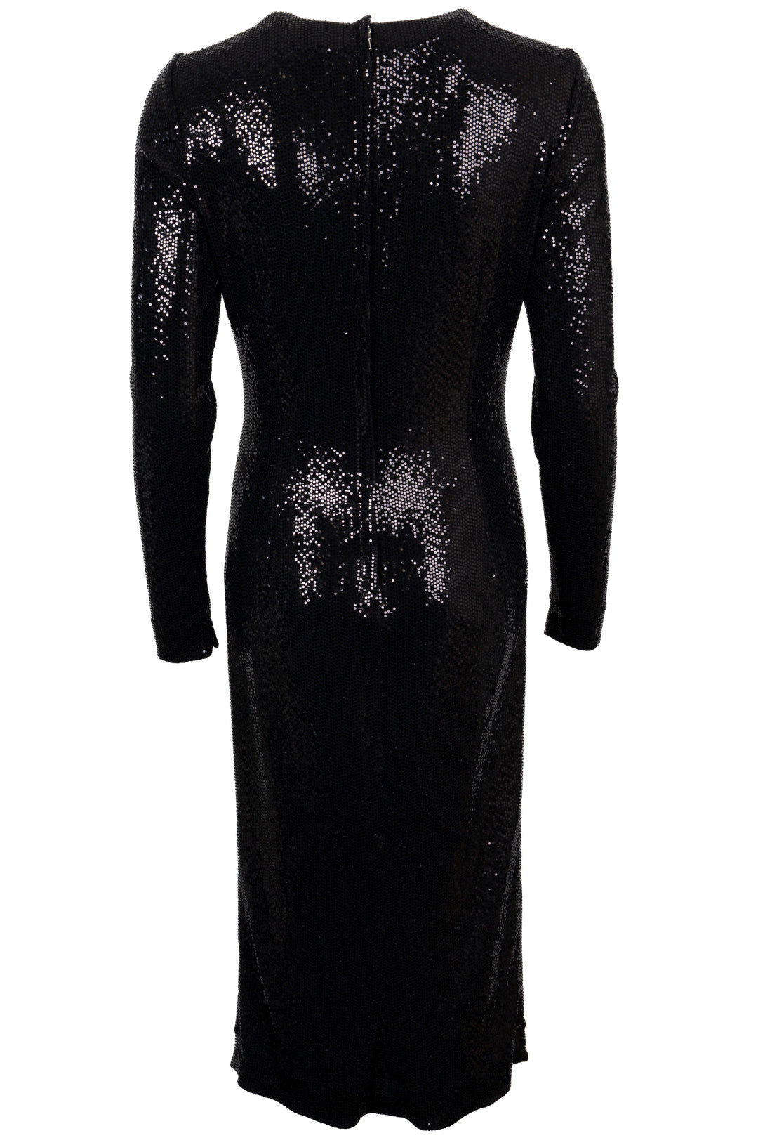 Robe à paillettes DOLCE & GABBANA noire