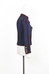 CHANEL Tweed Jacket Blue Pre-Fall 2009