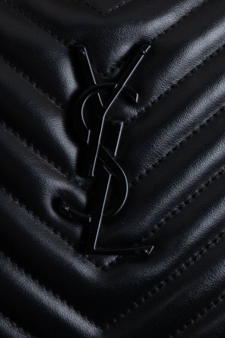 SAINT LAURENT Lou Camera Bag Black