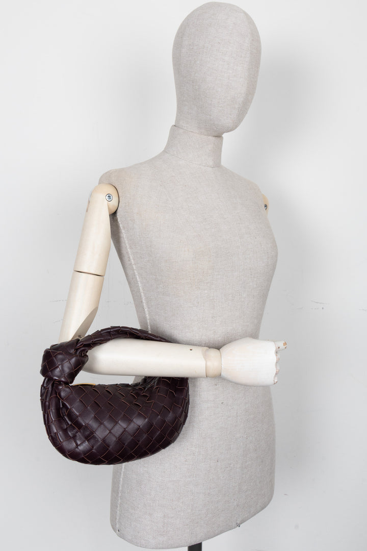 BOTTEGA VENETA Mini Jodie Intrecciato Plume