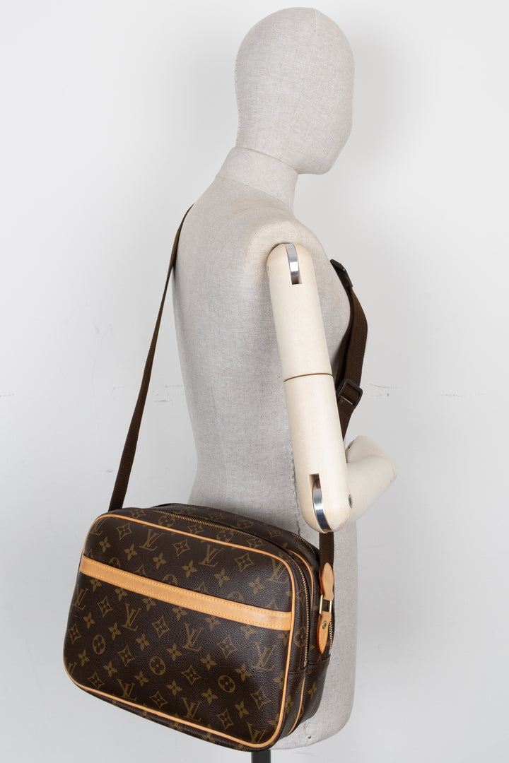Sac Louis Vuitton Reporter PM en toile MNG