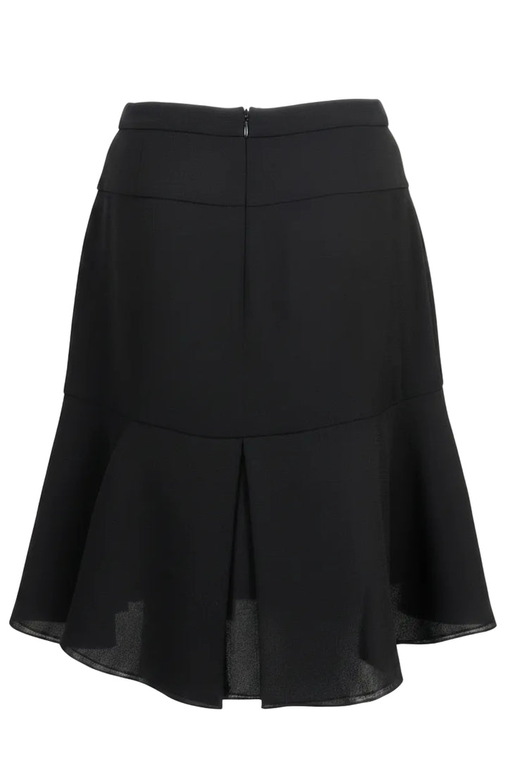 CHANEL Cigaline Midi Skirt Black