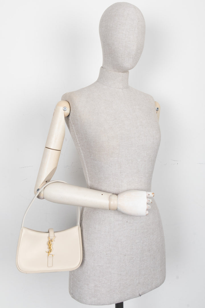SAINT LAURENT Sac Mini Le 5 À 7 Blanc