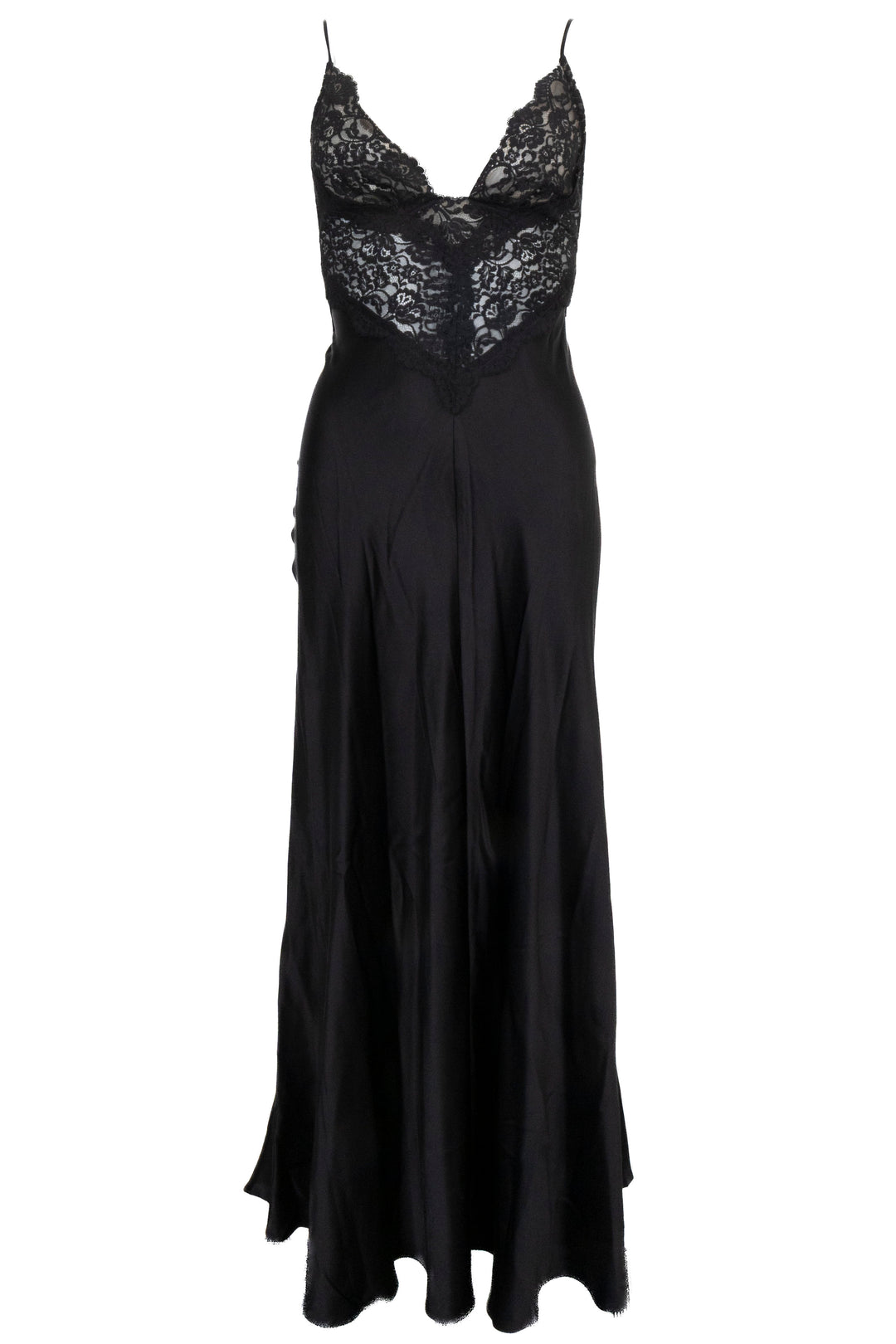 RODARTE Maxi Dress Lace Black