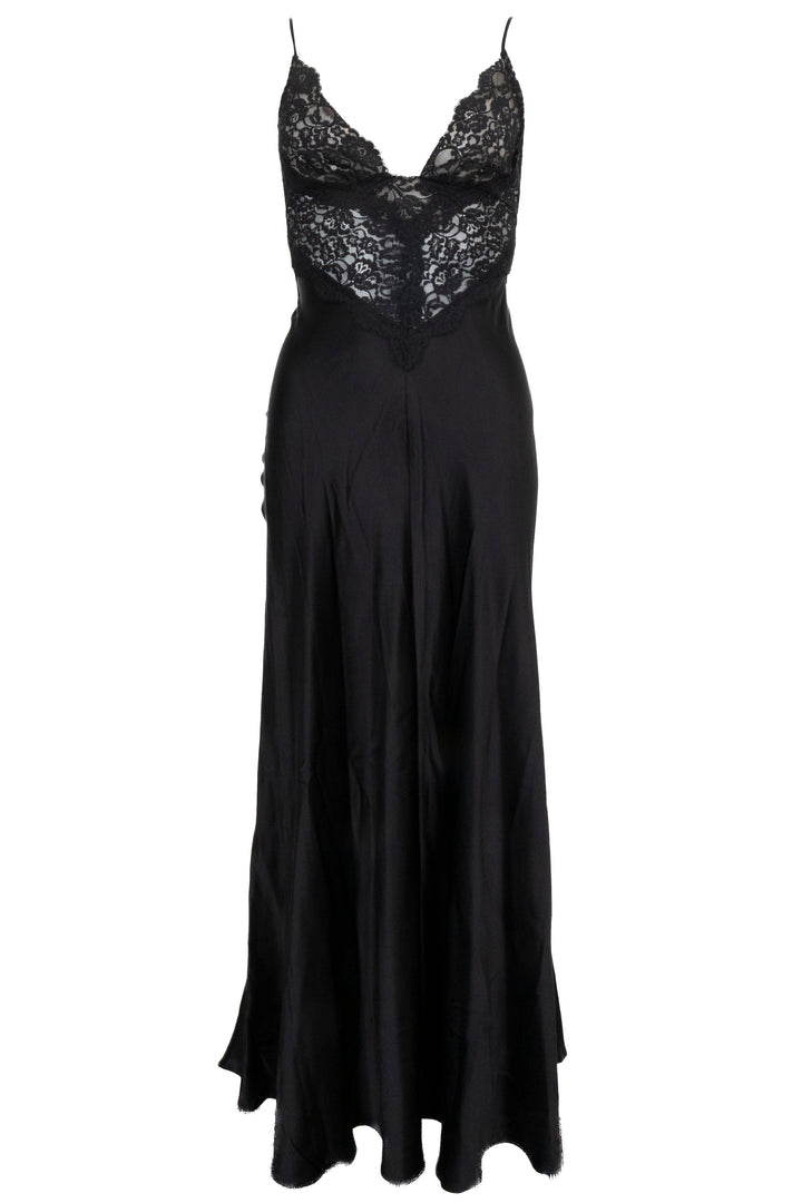 RODARTE Maxi Dress Lace Black