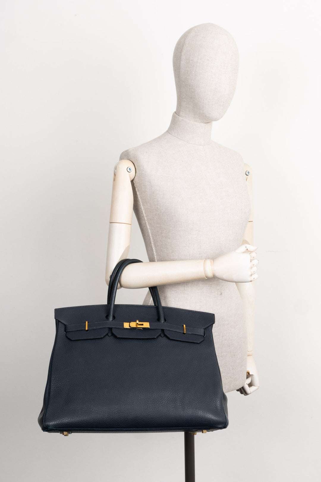 HERMÈS Birkin 40 Togo Dark Blue