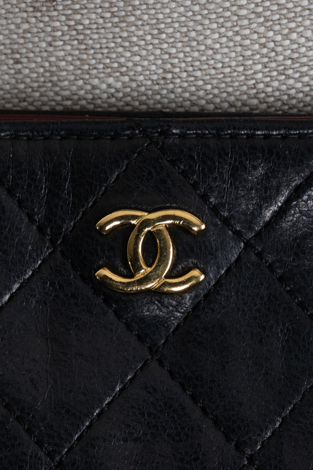 CHANEL Vintage Square Bag Mini Black