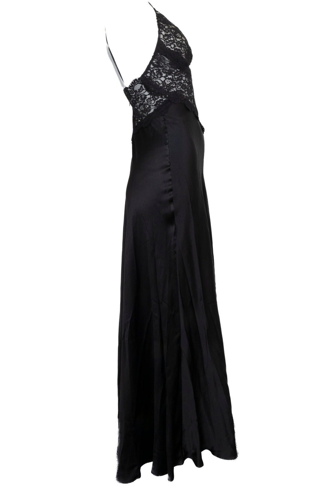 RODARTE Maxi Dress Lace Black