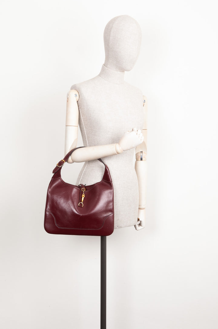 HERMÈS Trim Bag 31 Bordeaux