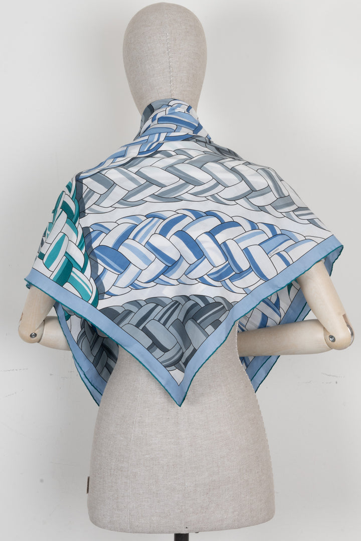 HERMÈS Carrik Bend 101 Scarf Cotton