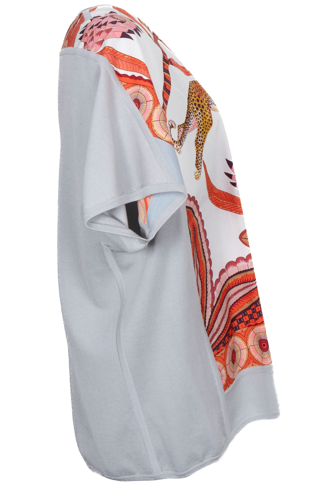 HERMÈS The Savana Dance T-Shirt Cotton Light Grey