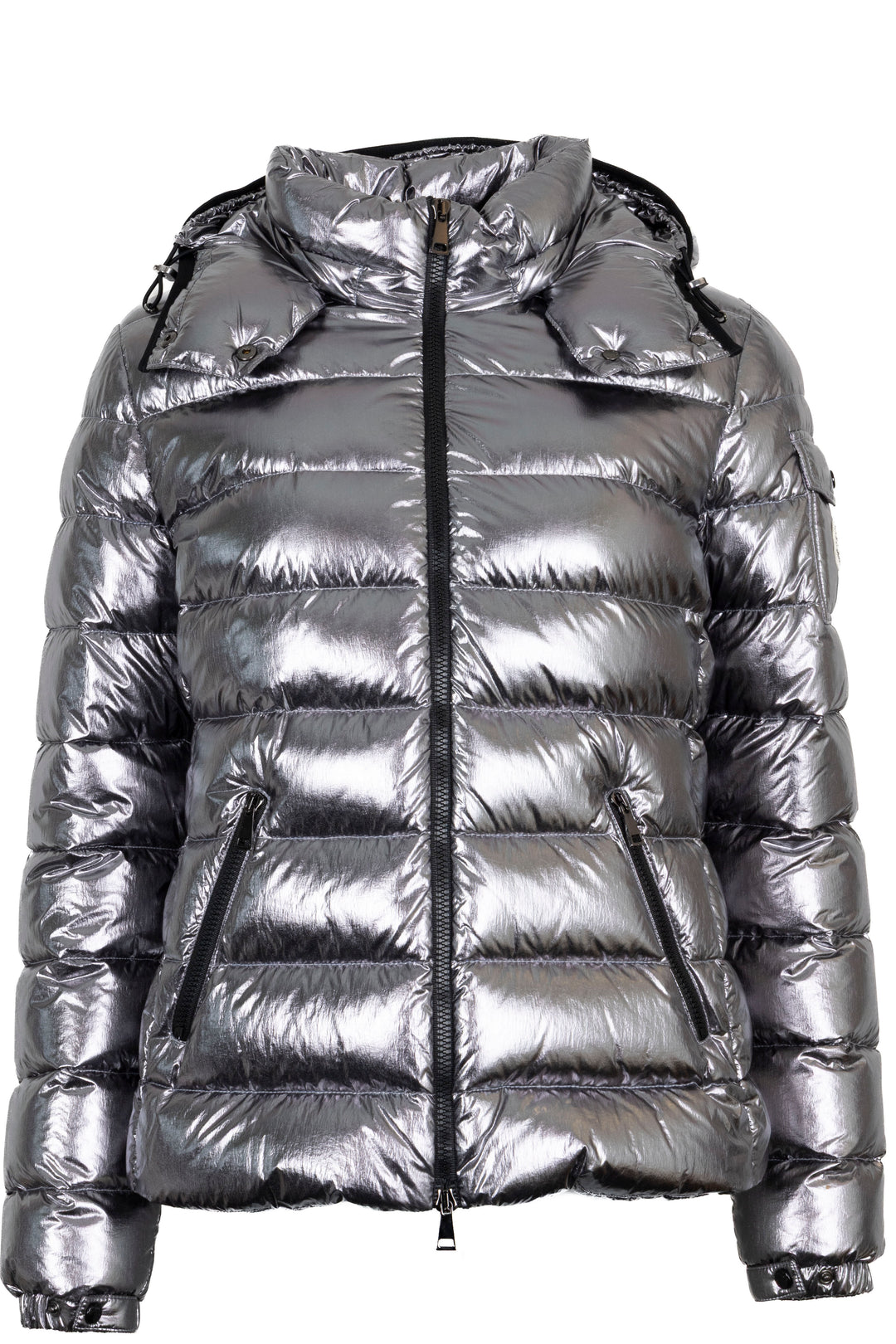 Doudoune Moncler Bady argentée