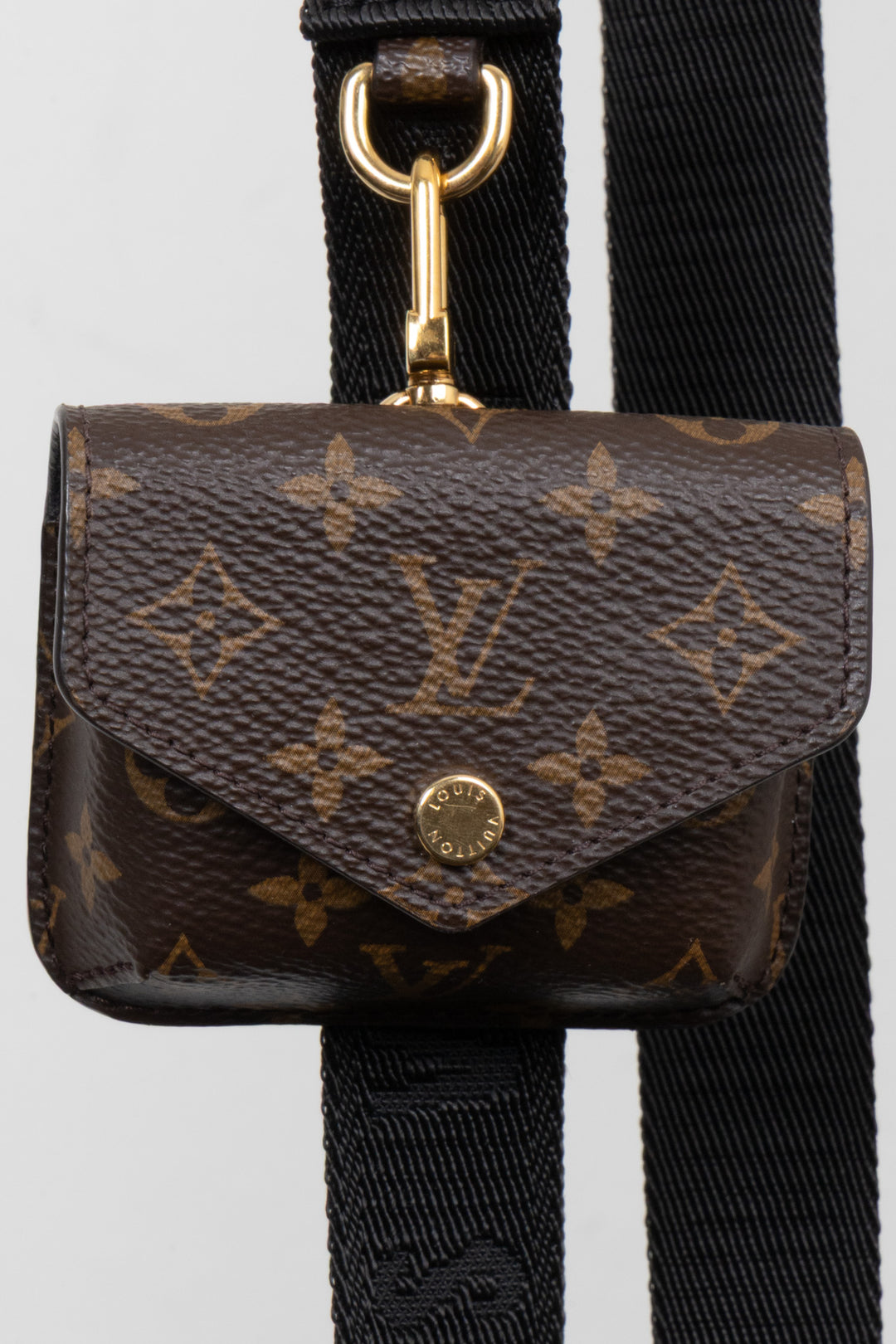 LOUIS VUITTON Felicie Strap MNG Black