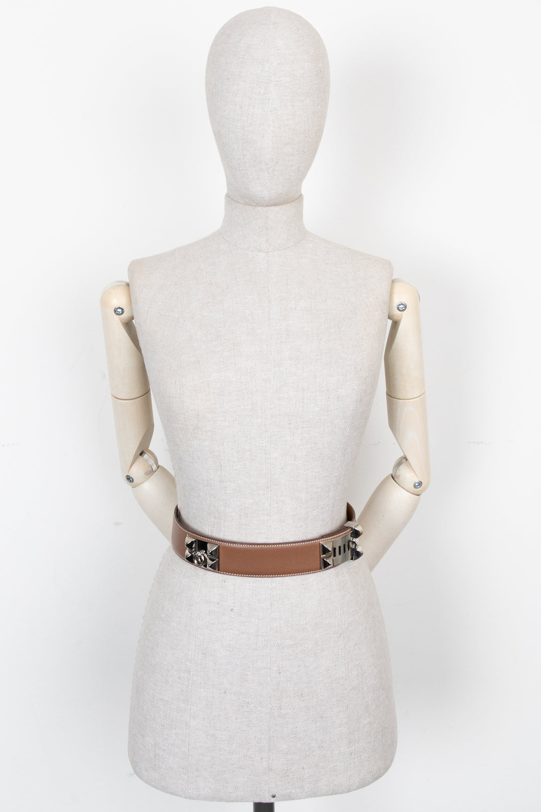 HERMÈS CDC Waist Belt Gold Palladium
