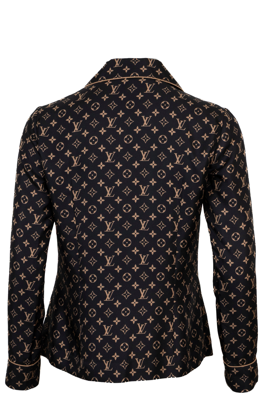 LOUIS VUITTON Escale MNG Shirt Silk Black