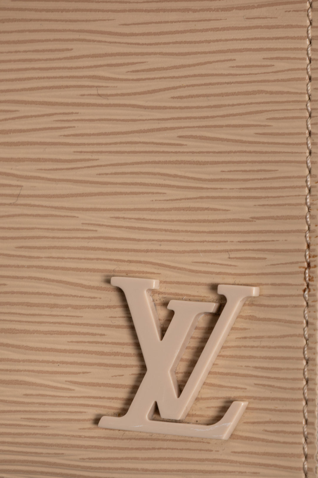 LOUIS VUITTON Cluny BB Top Handle Bag Epi Nude