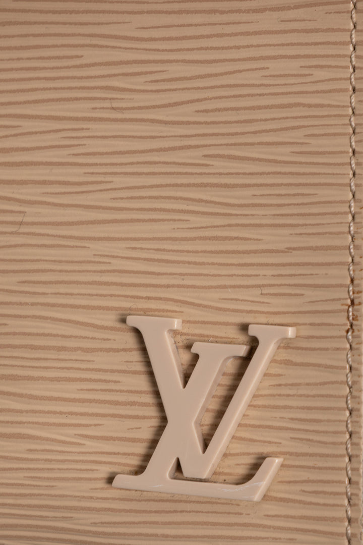 LOUIS VUITTON Cluny BB Top Handle Bag Epi Nude