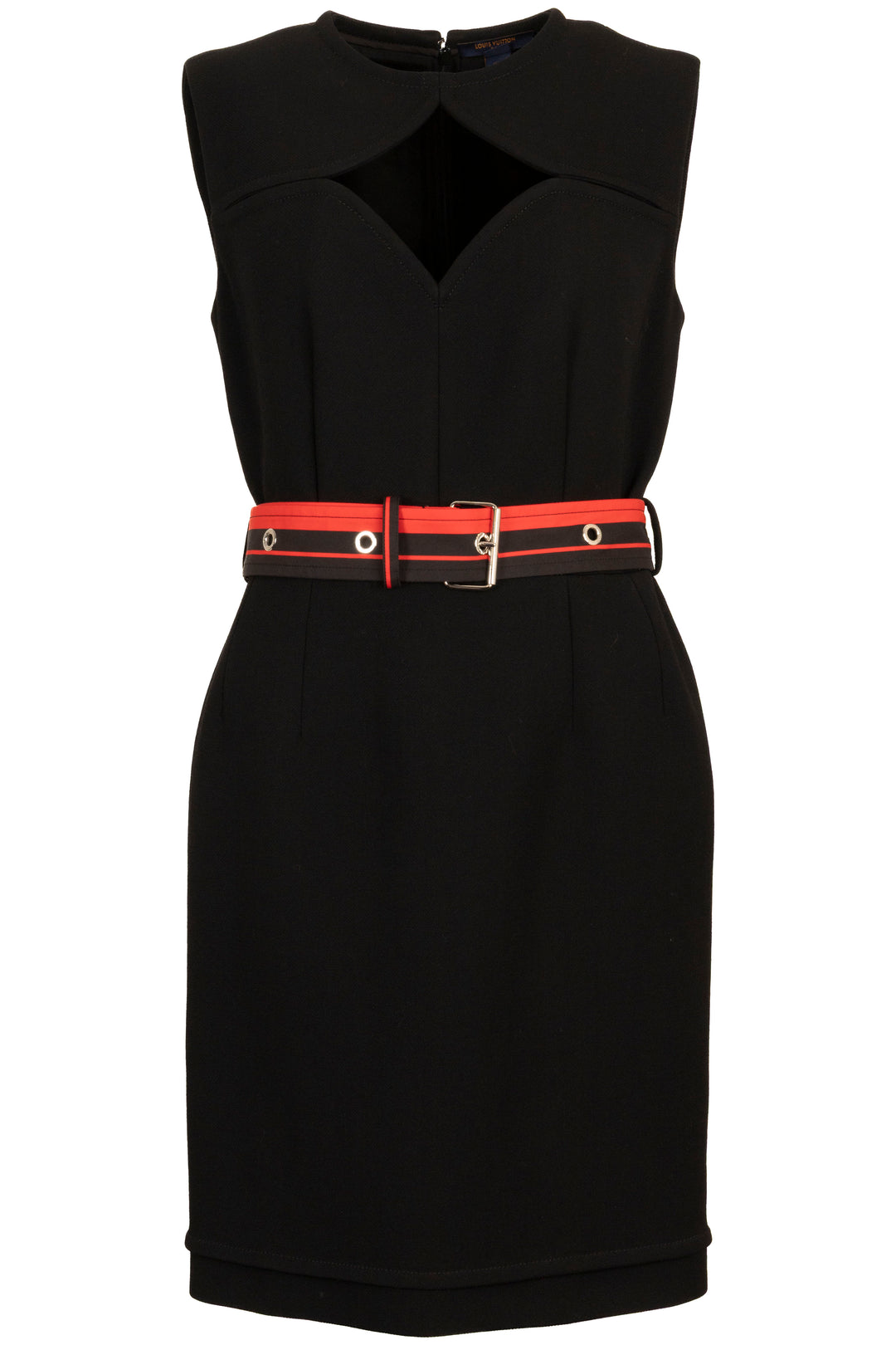 Robe ceinturée LOUIS VUITTON 2021 Game On en laine noire