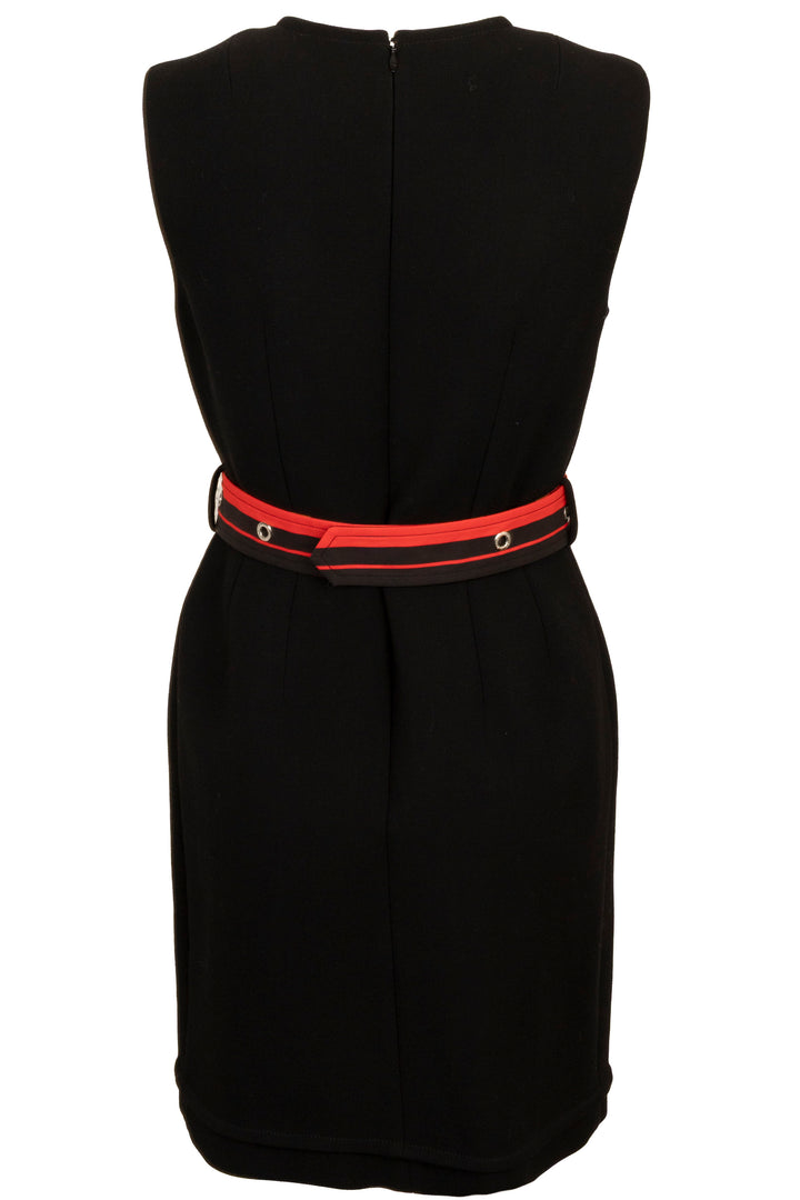 Robe ceinturée LOUIS VUITTON 2021 Game On en laine noire