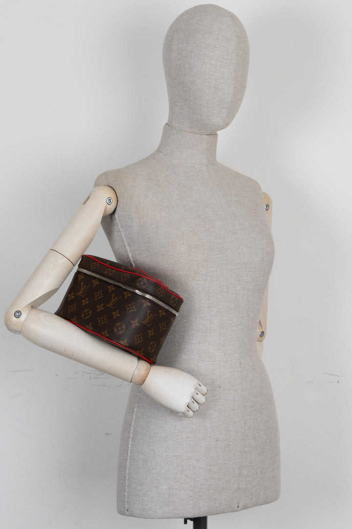 LOUIS VUITTON Mini Nice Pochette Canvas Monogram