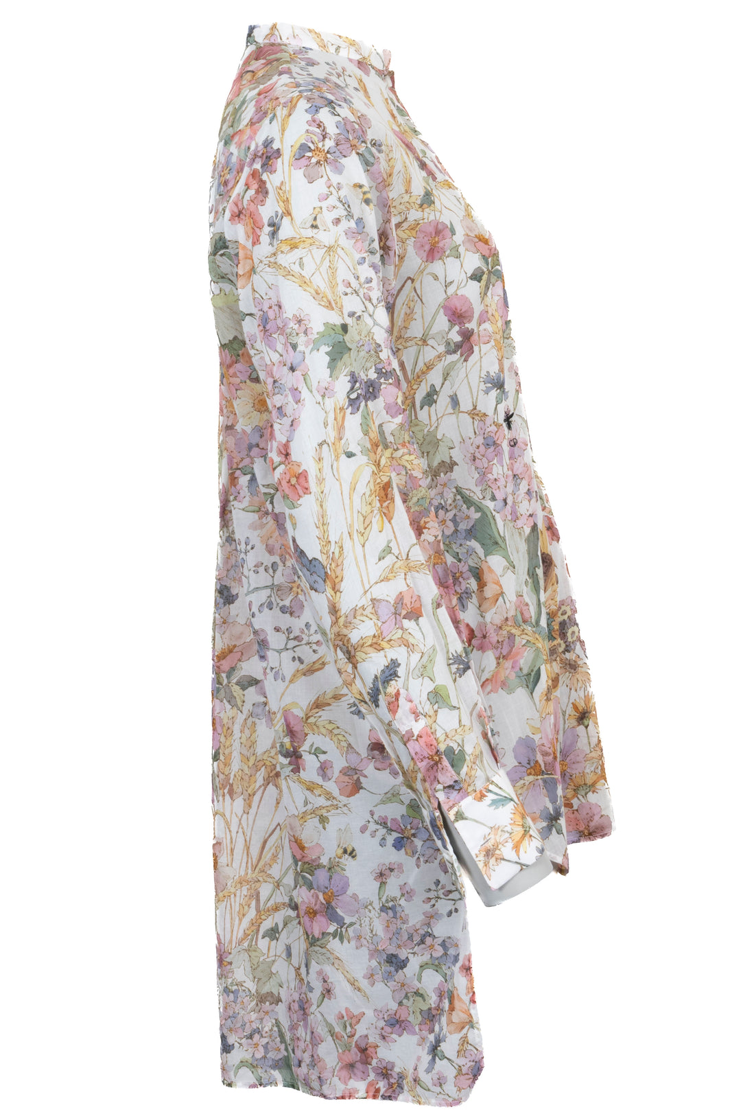 CHRISTIAN DIOR Chemise en coton à imprimé floral coloris pastel
