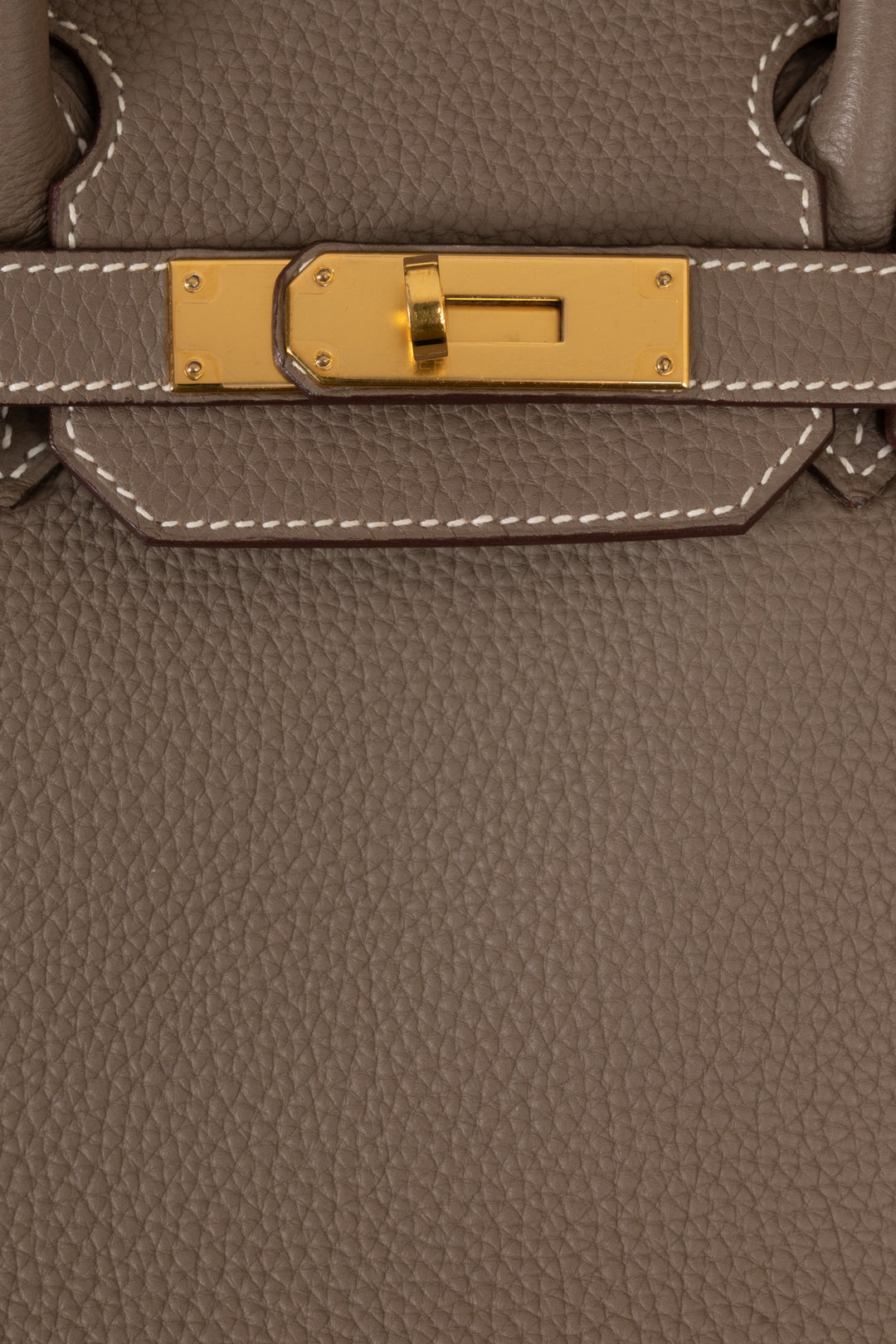 HERMÈS Birkin 30 Togo Leather Etoupe