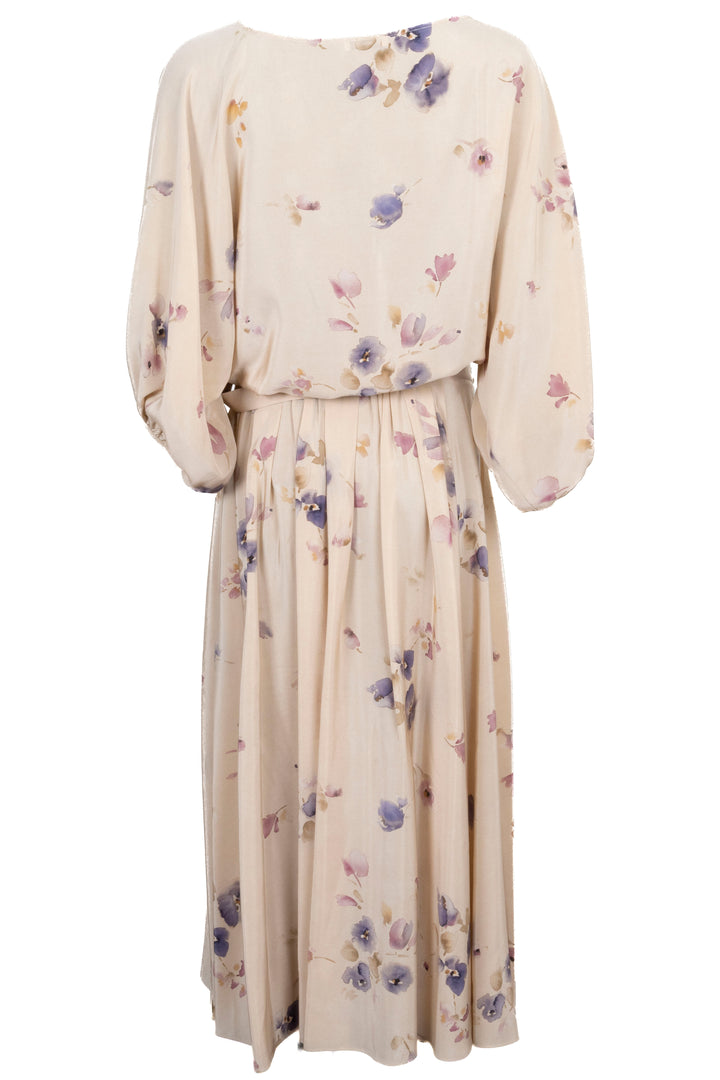 LORO PIANA Two Piece en soie Bluebells Beige