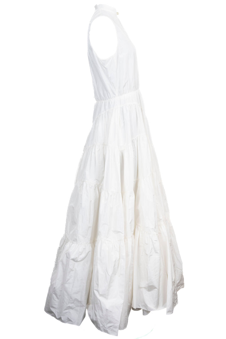 Robe en taffetas blanc CHRISTIAN DIOR 2024