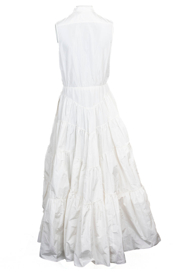 Robe en taffetas blanc CHRISTIAN DIOR 2024