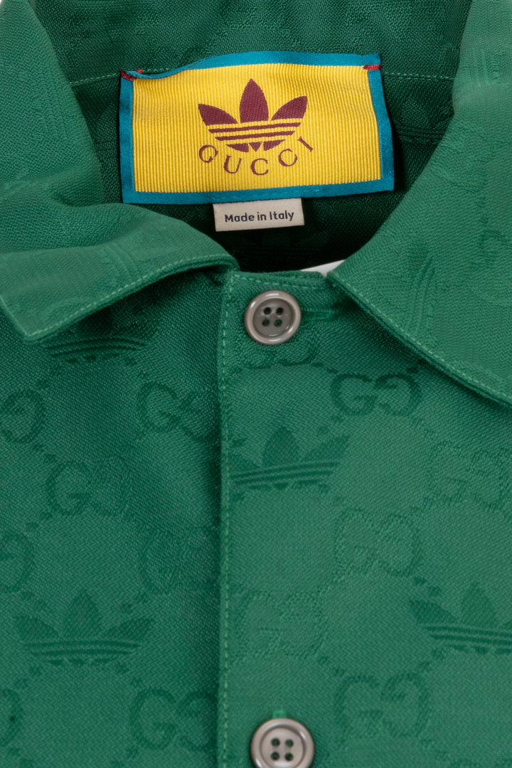 GUCCI X ADIDAS GG Shirt Green