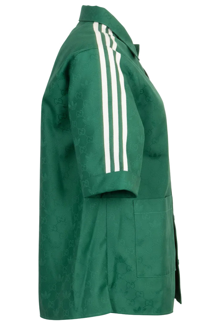 GUCCI X ADIDAS GG Shirt Green
