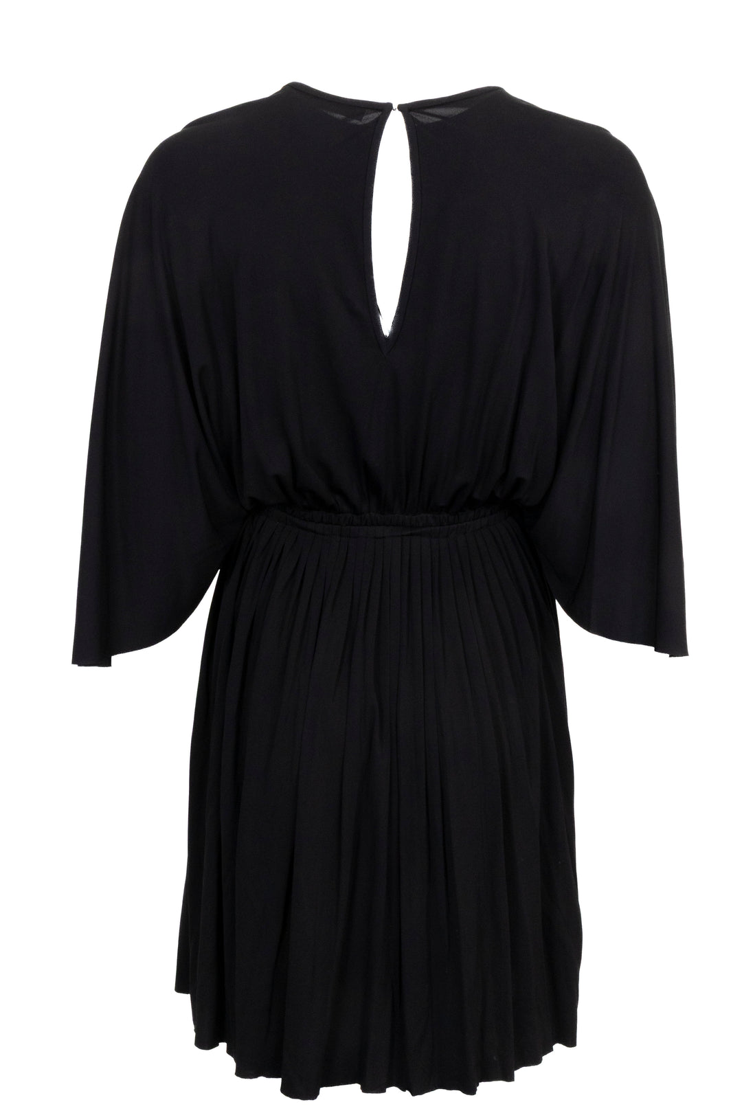 CHRISTIAN DIOR Robe mi-longue noire